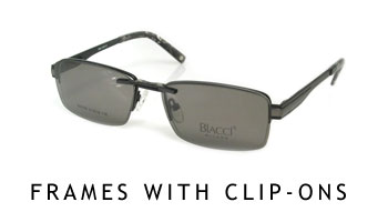 Optical Frames with Clip-on